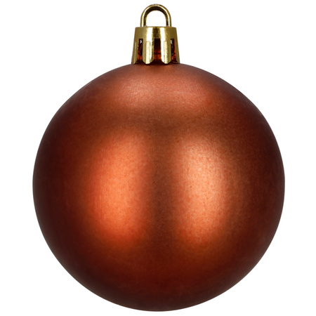 Bombki choinkowe, zestaw 24 szt. dekoracji do stroika 6,5 cm nietłukące