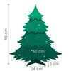 Choinka sztuczna premium 90 cm świerk naturalny