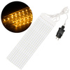Lampki choinkowe 480 Led sople 10 szt. padający śnieg meteory zewnętrzne biały ciepły