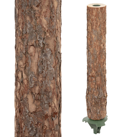 Choinka na pniu sztuczna 180 cm sosna jak żywa gęsta premium