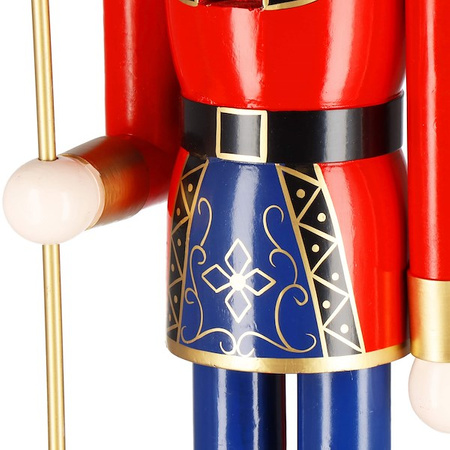 Dziadek do orzechów 152 cm drewniany żołnierzyk, figurka świąteczna