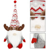Skrzat 50 cm ozdoba świąteczna 2 szt. renifer krasnal świąteczny, gnom 