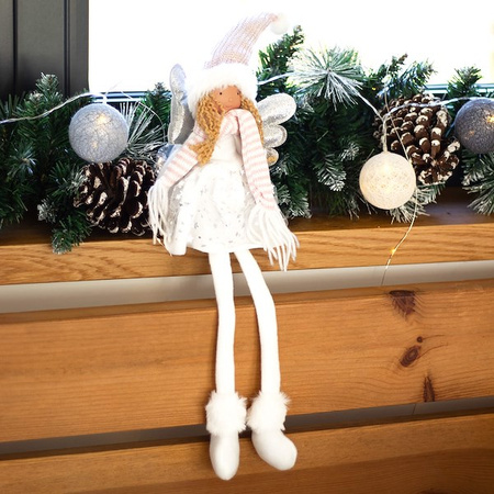 Skrzat 55 cm ozdoba świąteczna, laleczka, figurka krasnal świąteczny, gnom