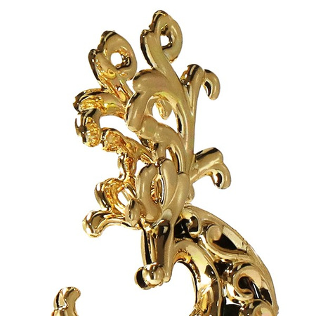 Zawieszki choinkowe 2 szt. renifery ozdoba bożonarodzeniowa złota