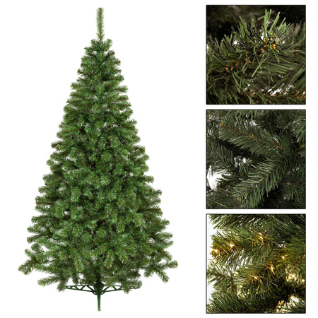 Choinka sztuczna premium 220 cm jodła zielona