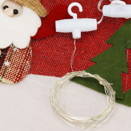 Kurtyna świetlna 200 led girlanda, lampki druciki z programatorem wewnętrzno-zewnętrzne multikolor