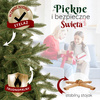 Choinka sztuczna Premium Royal Trees 180 cm świerk naturalny ze stojakiem drzewko
