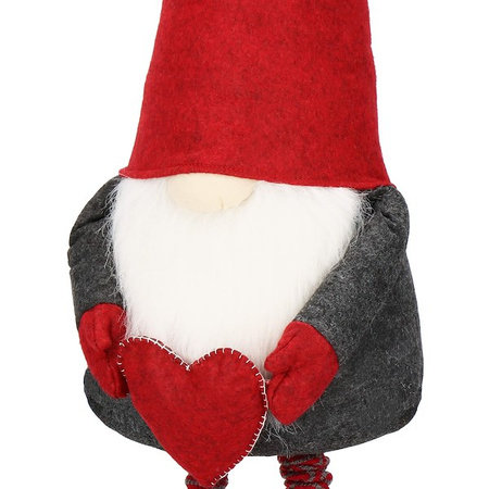 Skrzat 75-120cm ozdoba świąteczna, krasnal świąteczny, gnom na teleskopowych nóżkach