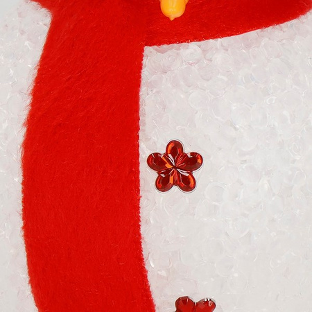 Zawieszka choinkowa bałwanek świecąca ozdoba na baterie na choinkę