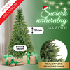 Choinka sztuczna premium 220 cm świerk naturalny