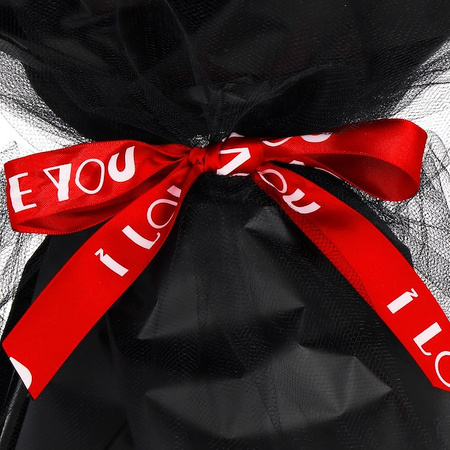 Mydlany bukiet róż 32 szt. kwiaty do kąpieli czerwone