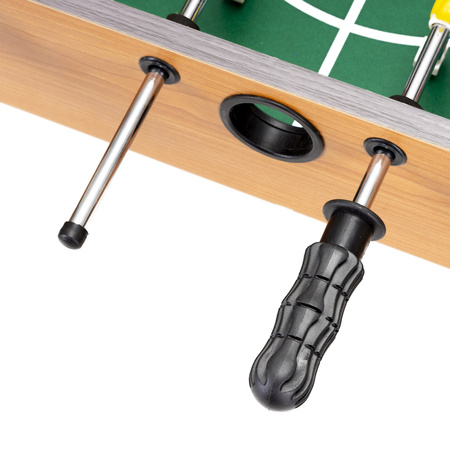 Piłkarzyki, drewniany stół do gry w piłkę nożną 69x35 cm gra dla dzieci