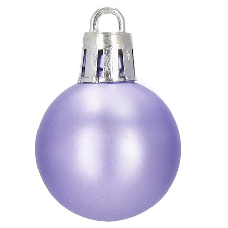 Bombki choinkowe 54 szt. ozdoby świąteczne zestaw 3cm