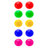 Kolorowe okrągłe magnesy do tablicy magnetycznej zestaw 10 szt.