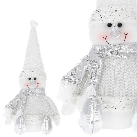 Bałwanek 43cm ozdoba świąteczna, krasnal świąteczny, gnom