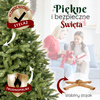 Choinka sztuczna Premium Royal Trees 220 cm świerk kaukaski z stojakiem, drzewko 