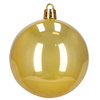Bombki choinkowe, zestaw 100 szt. dekoracji do stroika nietłukące, złote