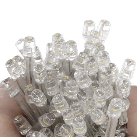 Kurtyna świetlna 200 led girlanda, lampki sople biały ciepły