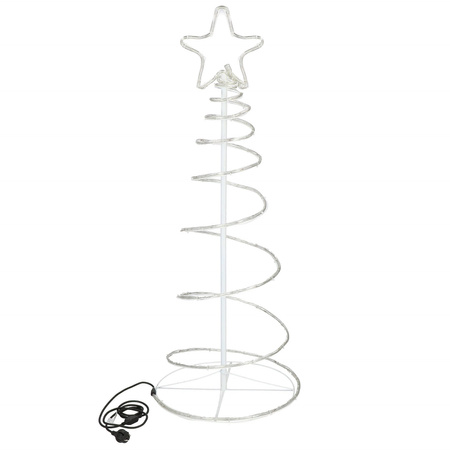 Choinka na zewnątrz 192 Led multikolor 8m wąż świetlny IP44