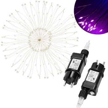 Lampki choinkowe eksplodująca gwiazda 100 LED multikolor