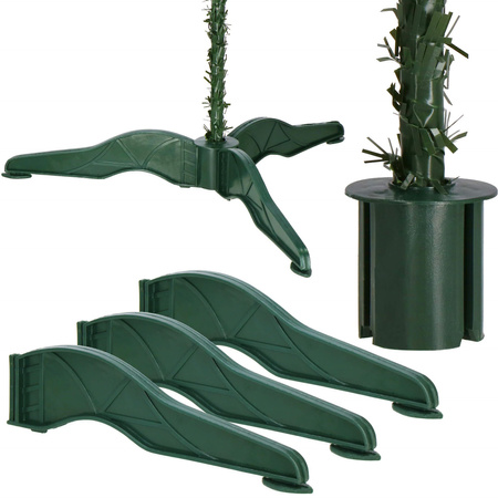 Choinka sztuczna 220 cm jodła zielona Vera jak żywa