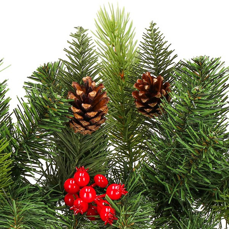 Szyszki sosnowe 6 szt. dekoracyjne szyszki do stroików