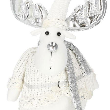 Renifer 54-70cm ozdoba świąteczna, krasnal świąteczny, gnom na teleskopowych nóżkach