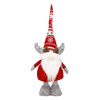 Skrzat 80 cm ozdoba świąteczna, renifer krasnal świąteczny, gnom z teleskopowymi nózkami