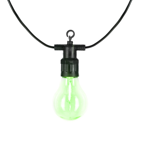 Lampki choinkowe LED żarówki 20 Led oświetlenie zewnętrzne girlanda 13 m multikolor