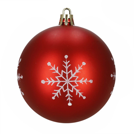 Bombki choinkowe 36 szt. zestaw ozdoby świąteczne nietłukące dekoracje czerwone