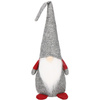 Skrzat 43cm ozdoba świąteczna, krasnal świąteczny, gnom szary