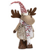 Świąteczny renifer 73 cm ozdoba pod choinkę figurka dekoracja bożonarodzeniowa