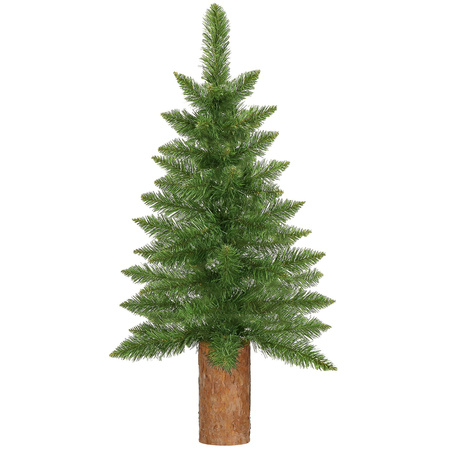 Choinka na pniu 80 cm premium sztuczna jodła zielona jak żywa