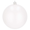 Bombki choinkowe 6 szt. ozdoby świąteczne zestaw perłowy biały