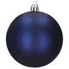 Bombki choinkowe 30 szt. ozdoby świąteczne zestaw 8cm granatowy