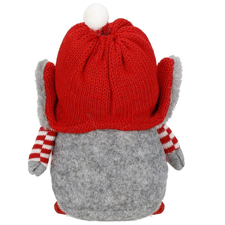 Skrzat 20 cm ozdoba świąteczna, stojący krasnal świąteczny, gnom