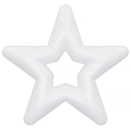 Gwiazda styropianowa 12cm bombka styropianowa zestaw 10 szt. decoupage