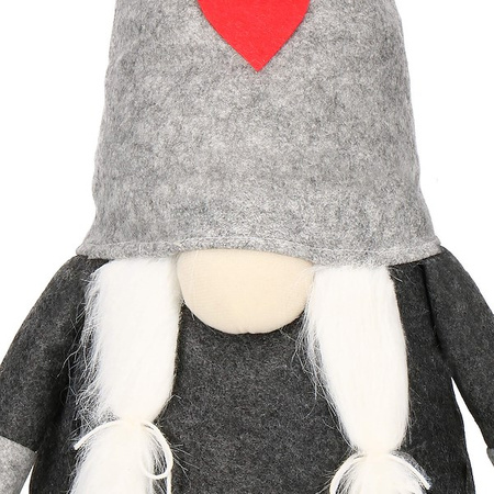 Skrzat 85-130 cm ozdoba świąteczna, krasnal świąteczny, gnom na teleskopowych nóżkach