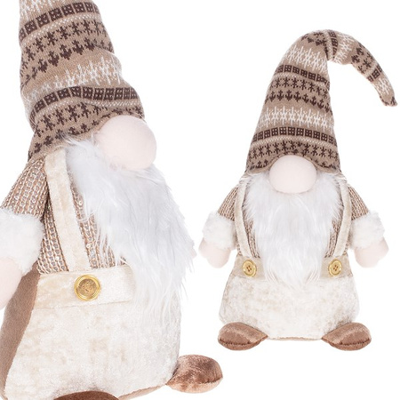 Mikołaj 35cm ozdoba świąteczna, krasnal świąteczny, gnom