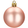 Bombki choinkowe 77 szt. rose gold zestaw choinkowy