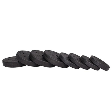 Hantle kompozytowe 30kg 2x15kg gryf zestaw