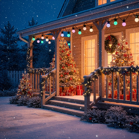 Lampki choinkowe solarne żarówki 15 Led oświetlenie zewnętrzne 10,5 m multikolor