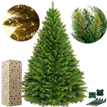 Choinka sztuczna 220 cm świerk skandynawski drzewko świąteczne