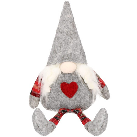 Para krasnali 50cm ozdoba świąteczna, skrzat świąteczny, gnom ze zwisającymi nóżkami