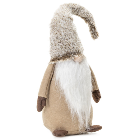 Skrzat świąteczny 60 cm figurka krasnal stojący gnom ozdoba bożonarodzeniowa