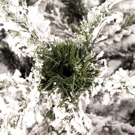 Choinka sztuczna premium 250 cm świerk ośnieżony drzewko bożonarodzeniowe PE