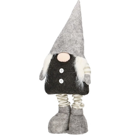 Pani skrzat 45-73cm ozdoba świąteczna, krasnal świąteczny, gnom na teleskopowych nóżkach