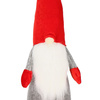 Skrzaty 3 szt. krasnal świąteczny, gnom welurowy czerwony
