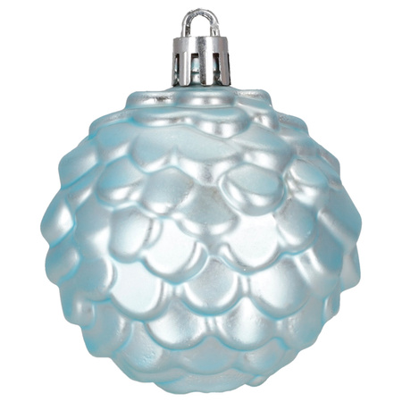 Bombki choinkowe 69 szt. zestaw dekoracji świątecznych, wielokolorowe