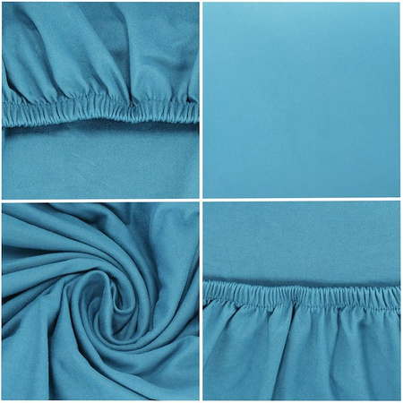 Pokrowiec na krzesło uniwersalny niebieski